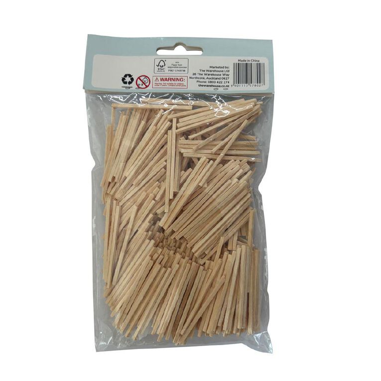 Uniti Matchsticks Natural 500 Pack