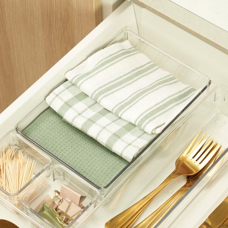 Living & Co Alexy Organiser 23.3cm x 15.8cm x 5.2cm 2 Pack