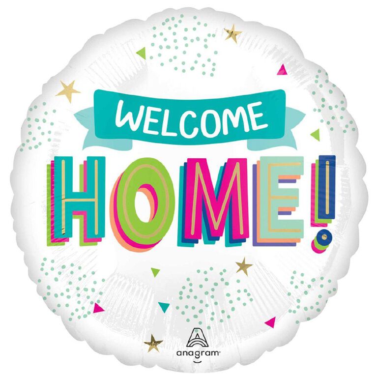 Anagram 45cm Standard Welcome Home Balloon