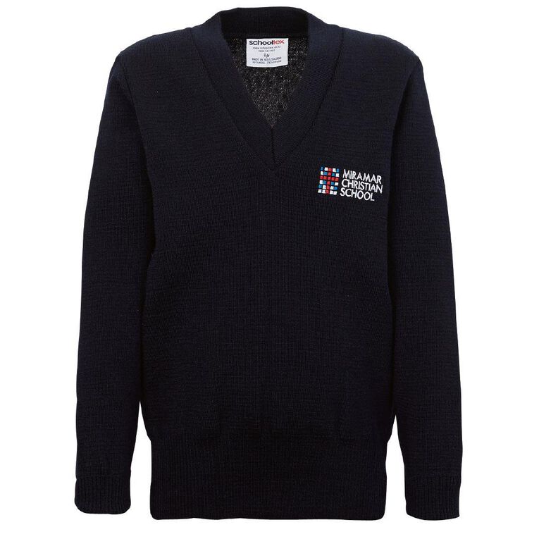 Schooltex Miramar Christian School Jersey with Embroidery