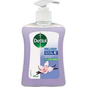 Dettol Hand Wash Pump Vanilla & Orchid 250ml