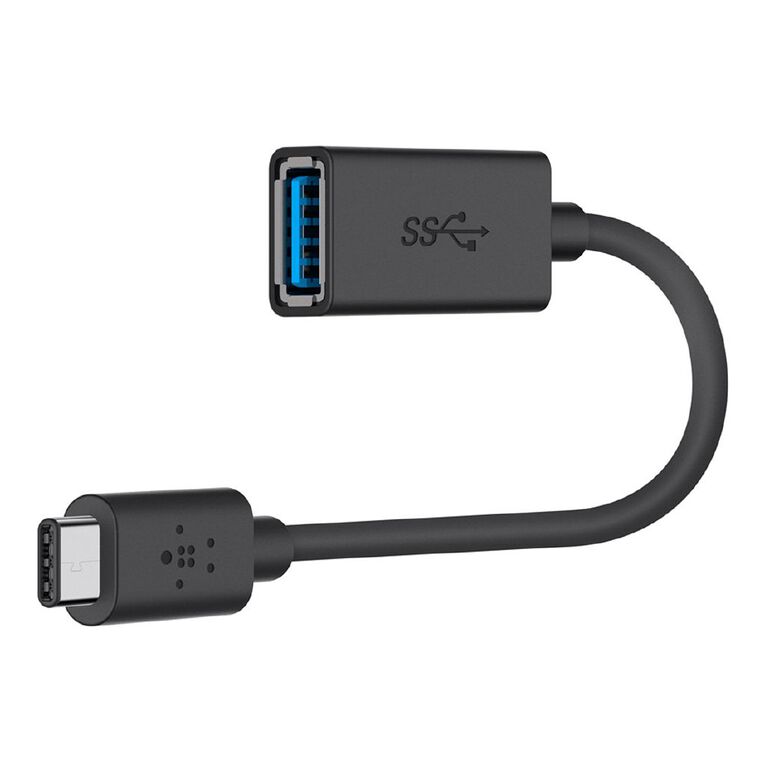 Belkin USB 3.0 USB-C To USB A Adapter Black