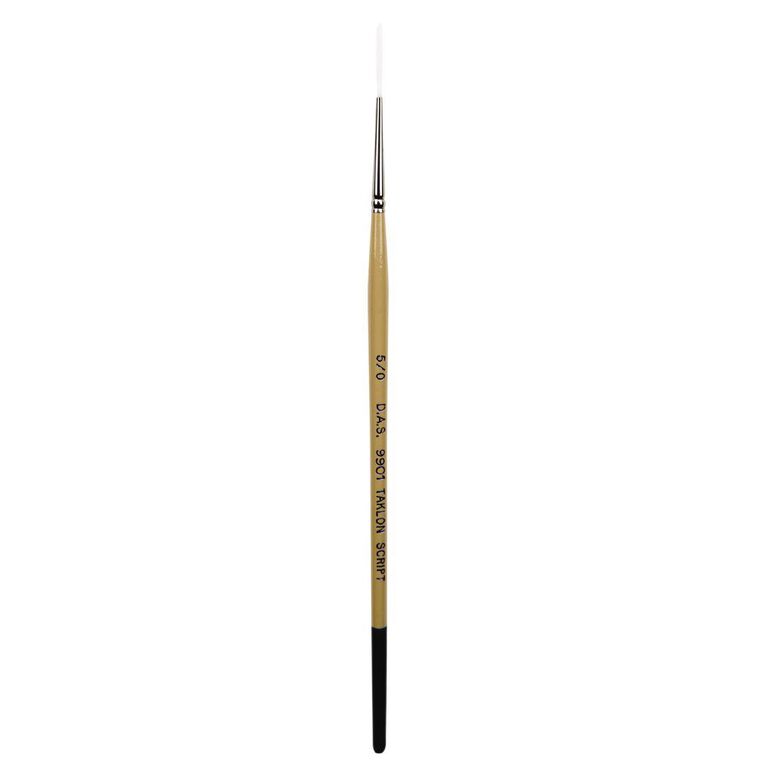 DAS Taklon Script Liner #5/0 White