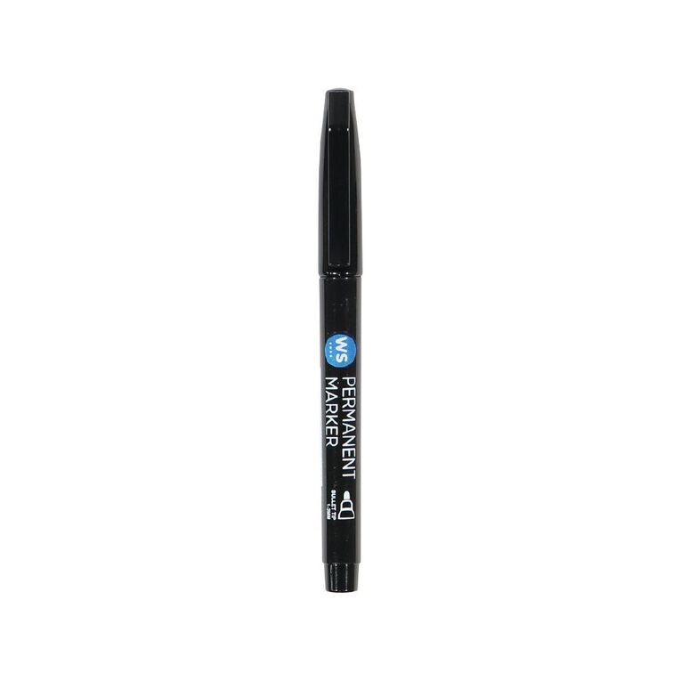 WS Permanent Marker Loose Black