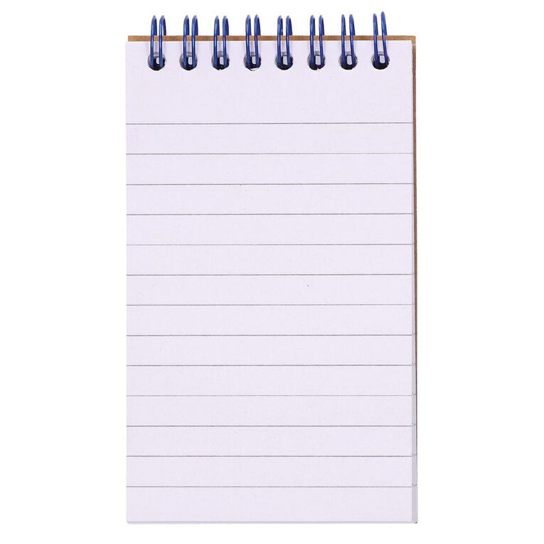 WS Notebook Wiro 80 Sheet Kraft