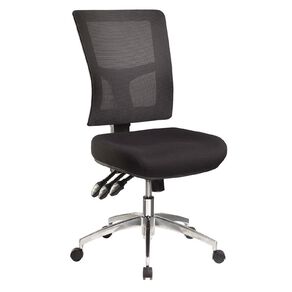 Jasper J Enduro Chair with Alloy Base Charcoal