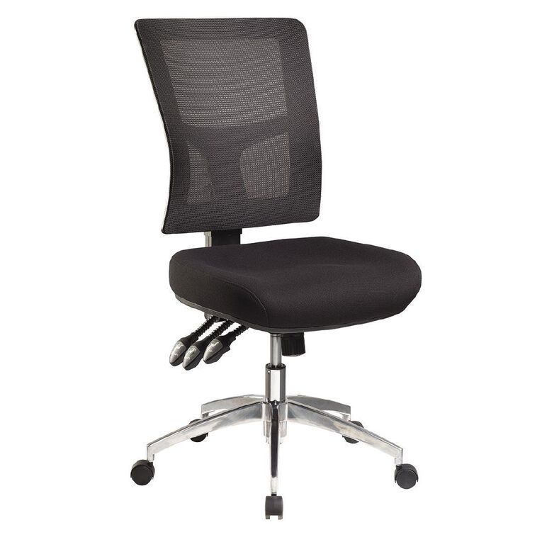 Jasper J Enduro Chair with Alloy Base Charcoal