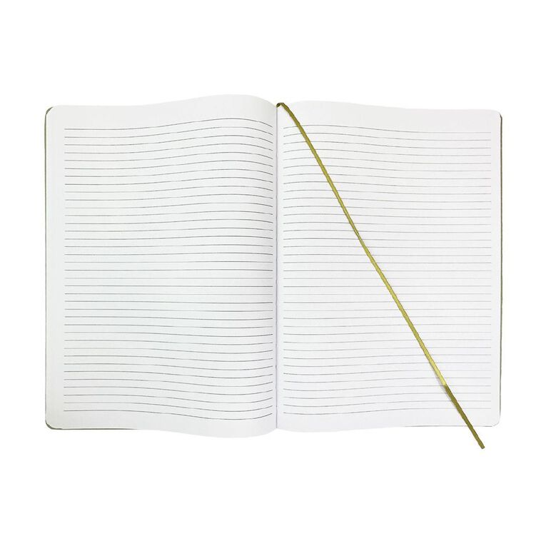 Uniti Stationery Linen A4 Sage A4 Notebook