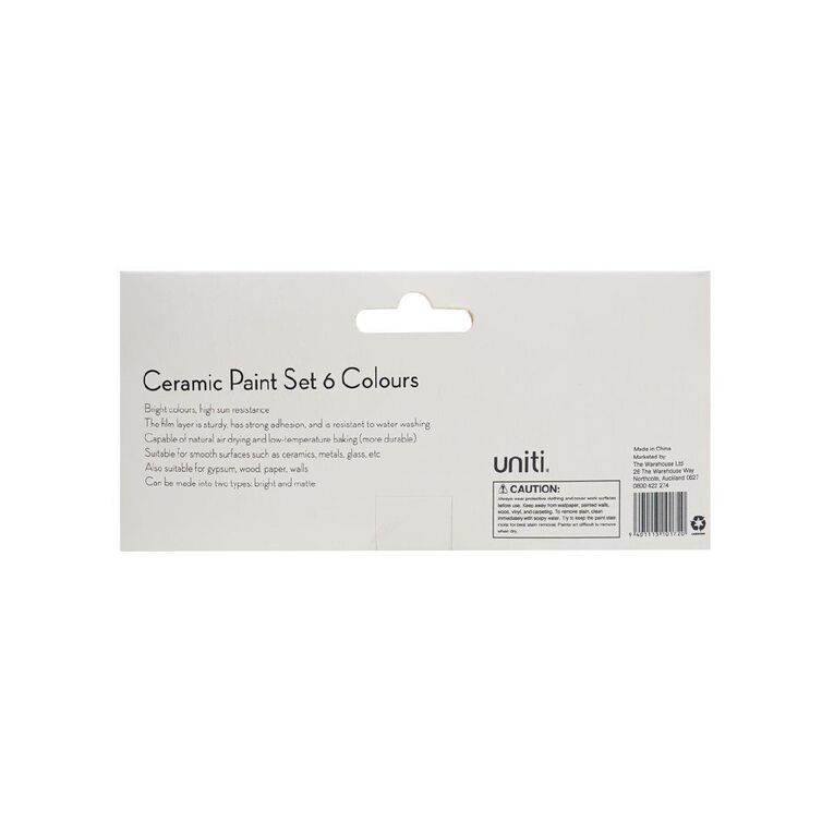 Uniti Ceramic Paint 6pcs 20ml