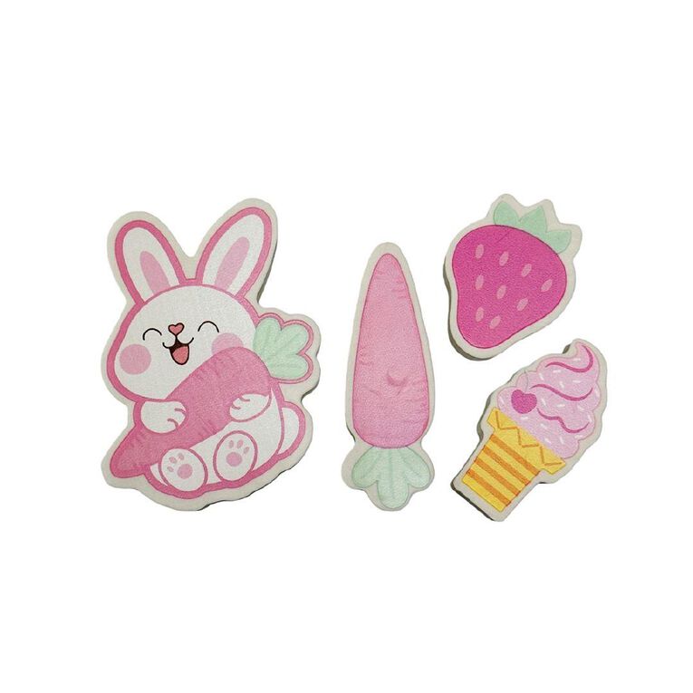 Uniti Kids Playful Simplicity Novelty Eraser Set