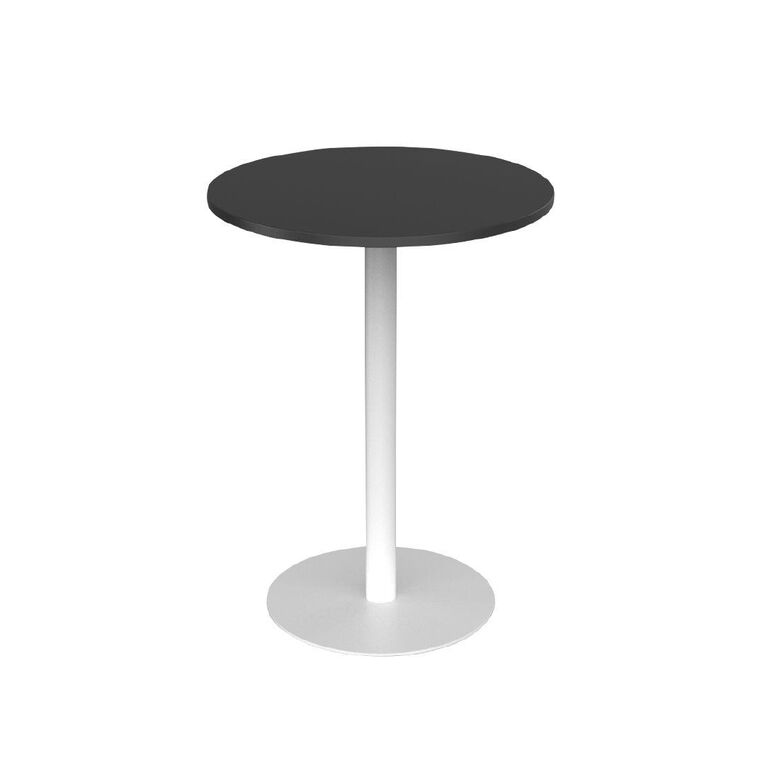 Knights Polo Bar Leaner 800 Round Black Top