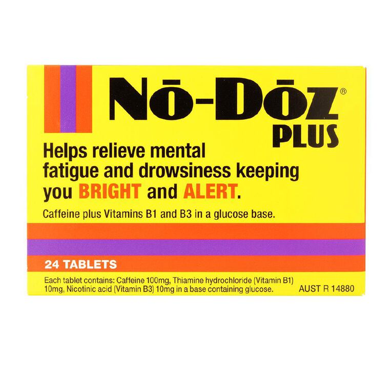 No Doz No-Doz Plus Tablets 24 Pack