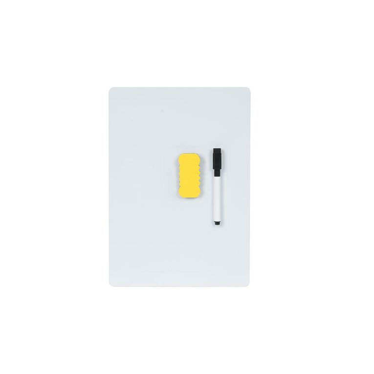 WS Slimline Magnetic Whiteboard A4