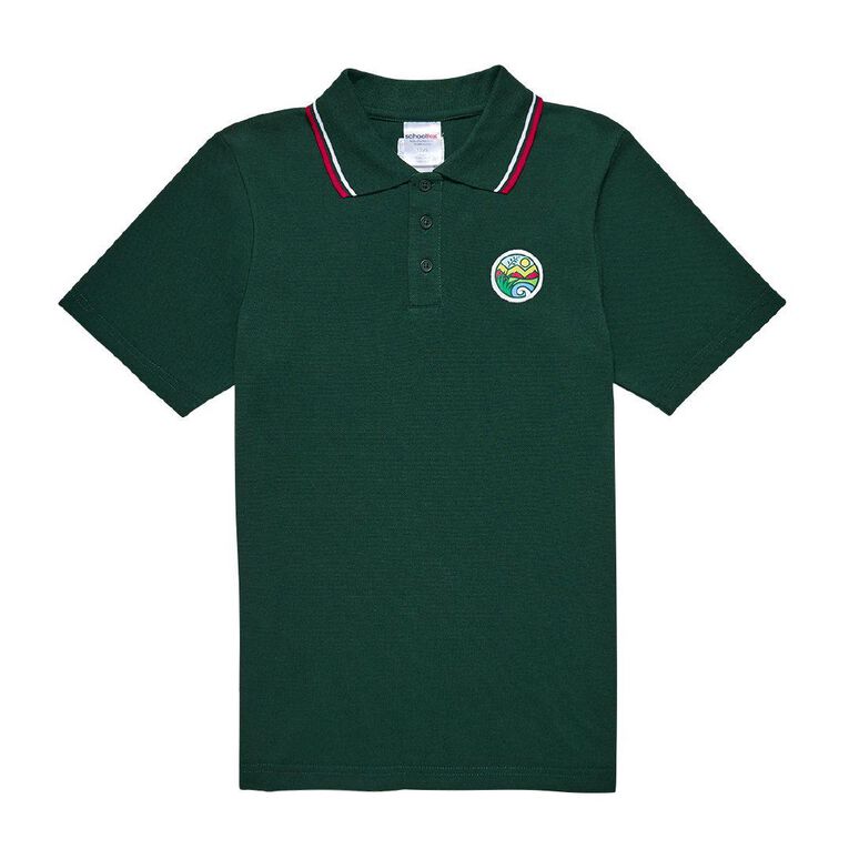 Schooltex Whitau School Short Sleeve Polo with Badge