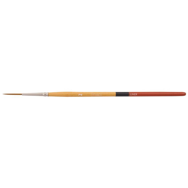Princeton Snap Brush Short Handle Taklon Liner 2 Gold