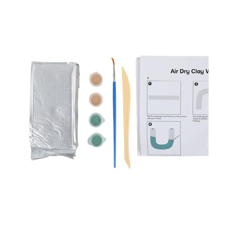 Uniti Air Dry Clay Vase Kit