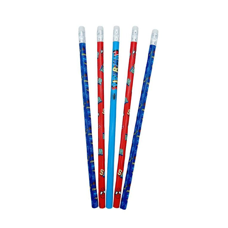 Spider-Man Pencils 5 Pack