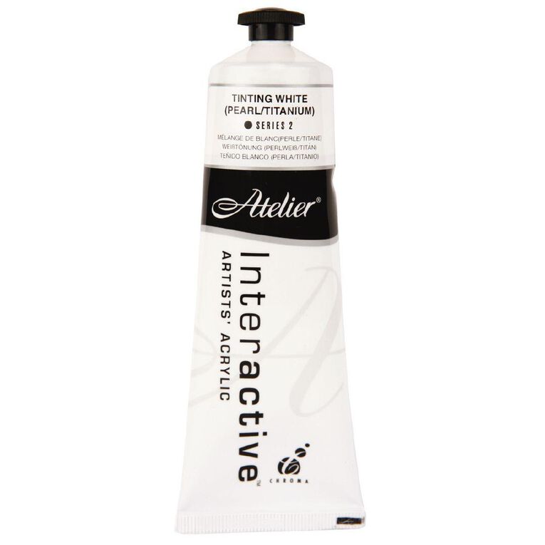 Atelier S2 Acrylic Paint Pearl Titanium Tinting 80ml