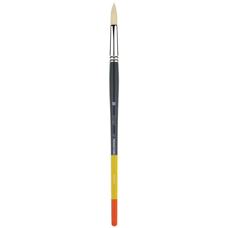Princeton Snap Brush Long Handle Bristle Round 10