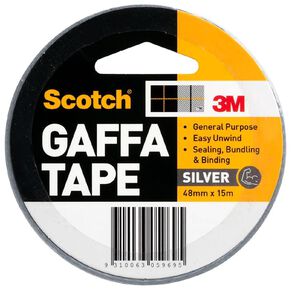 Scotch Gaffa Tape 48mm x 15m Silver
