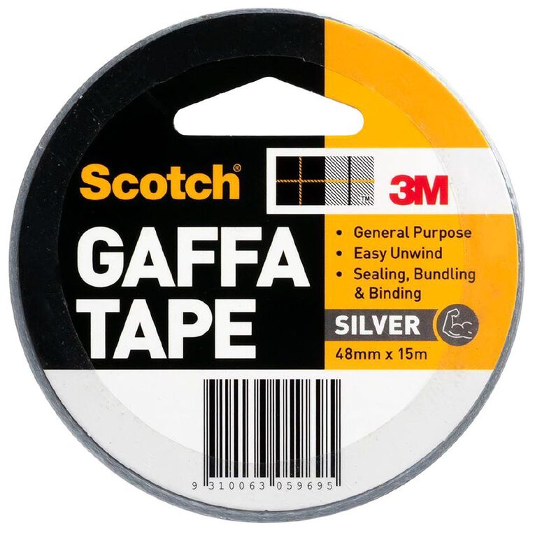 Scotch Gaffa Tape 48mm x 15m Silver