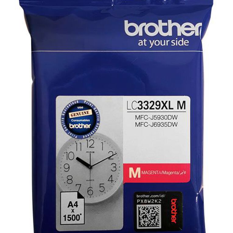 Brother Ink LC3329XLM Magenta 1500 Pages