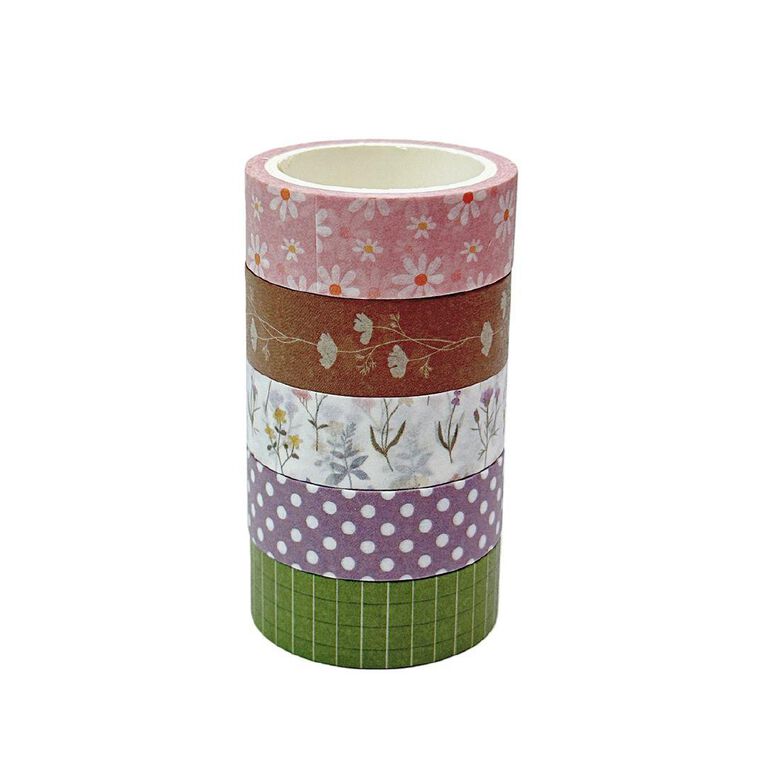 Uniti Stationery Country Calling Washi Tape 5 Pack