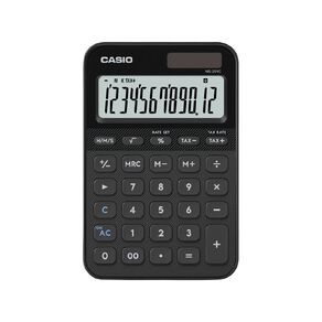Casio MS20YCBK Desktop 12 Digit Calculator Black