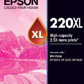 Epson Ink 220XL Magenta 450 Pages