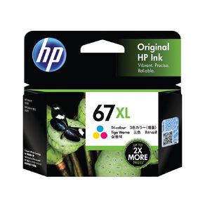 HP Ink 67XL Tri Colour 200 Pages