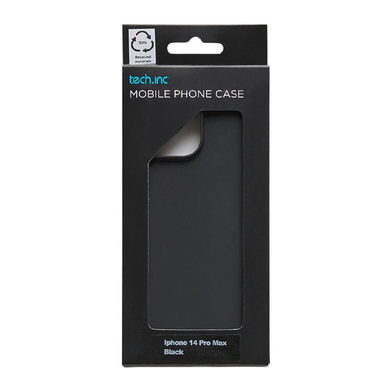 Tech.Inc iPhone 14 Pro Max TPU Phone Case Black