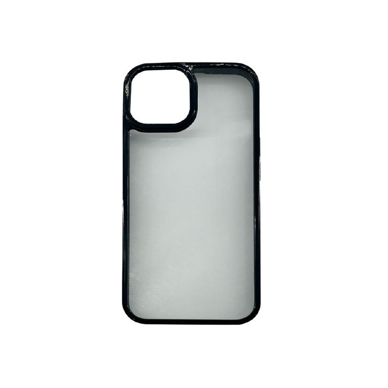 Tech.Inc Clear Phone Case For iPhone 13/14/15TI0059BL Black