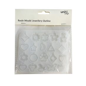Uniti Resin Mould Jewellery Outline