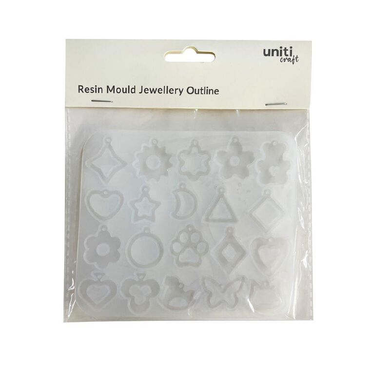 Uniti Resin Mould Jewellery Outline