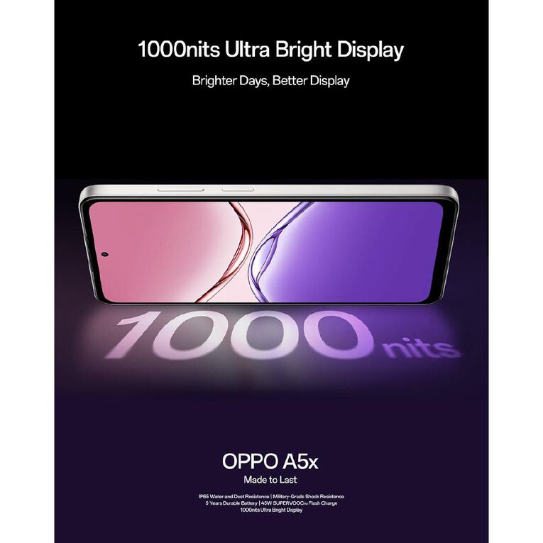 OPPO A5X 4G Midnight Blue with 2degrees SIM