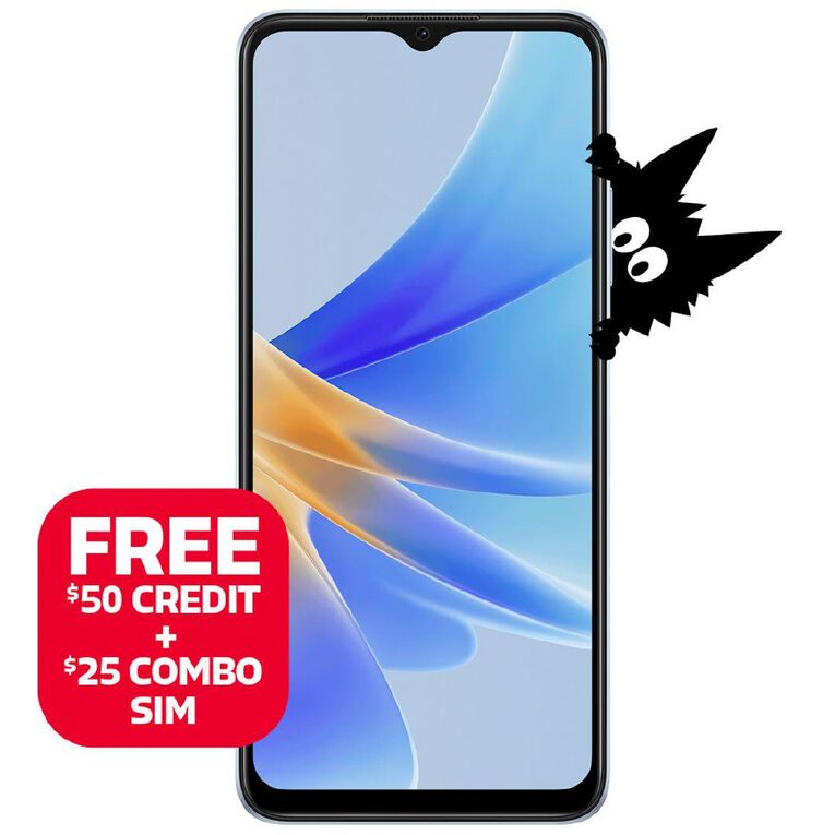 OPPO Warehouse Mobile A17 64GB Bundle Lake Blue