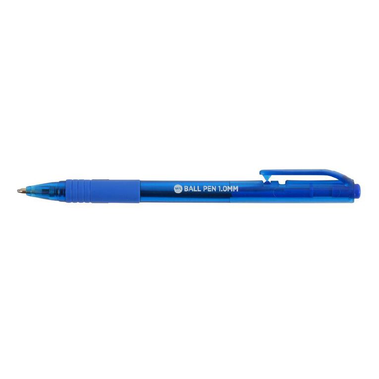WS Classic Ball Pens Assorted Colours 50 Pack