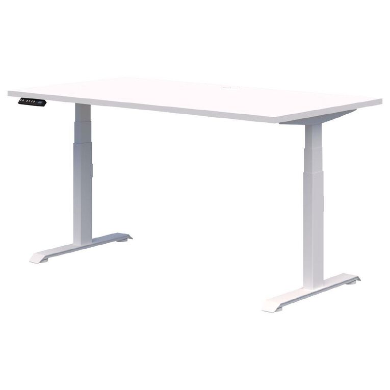 Rapid Premium Electric Desk 1800 x 800 White