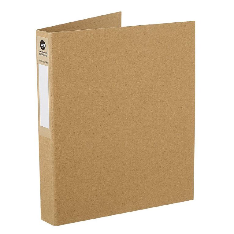 WS Ring Binder Kraft A4