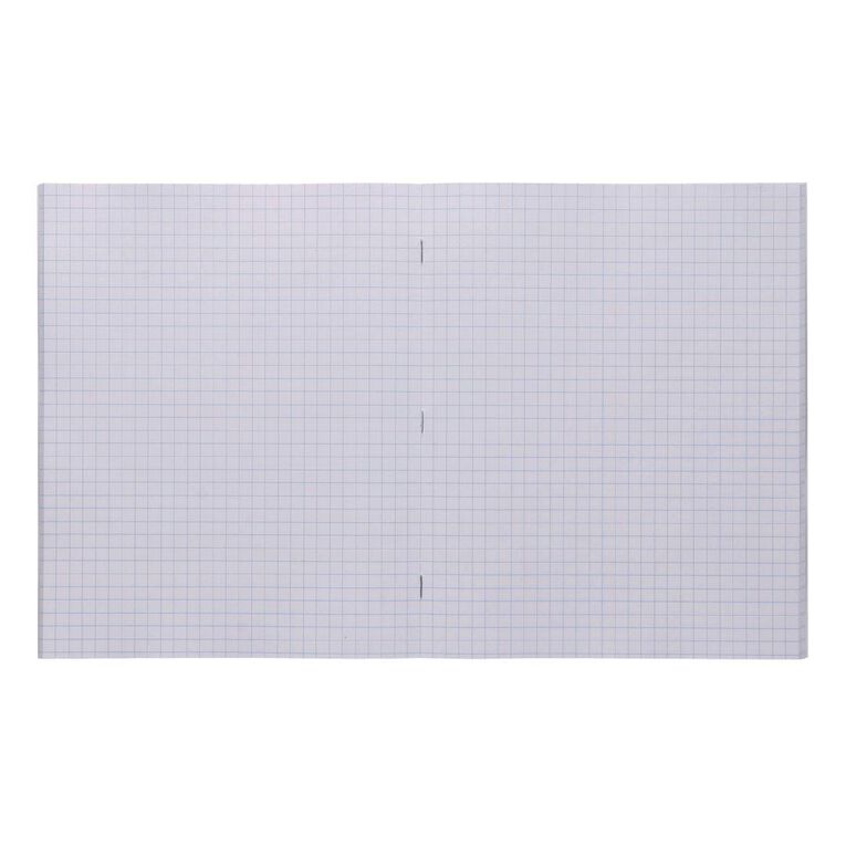 WS Exercise Book 1E5 7mm Quad 36 Leaf Heavy Duty