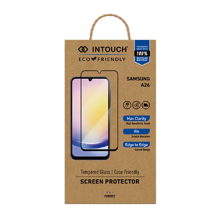 INTOUCH Samsung A17/A26 Glass Screen Protector Clear