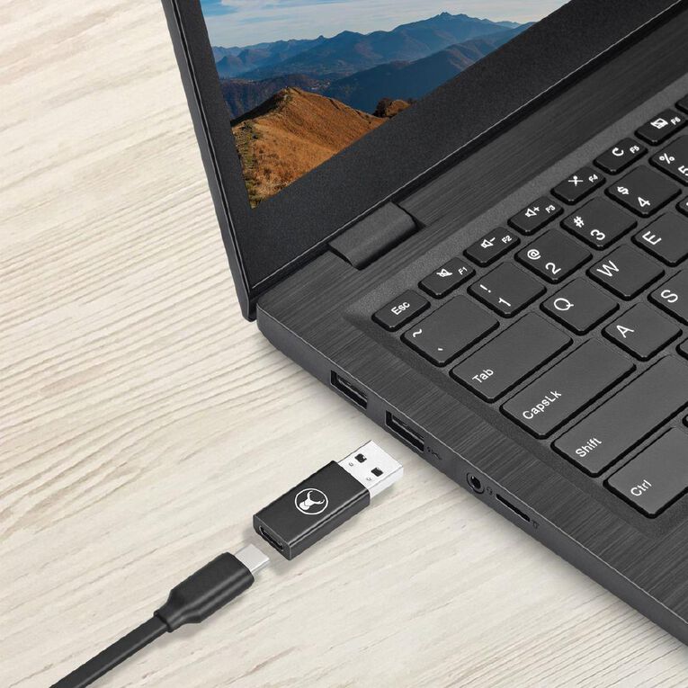 Bonelk USB-A to USB-C 3.0 Adapter Black Black