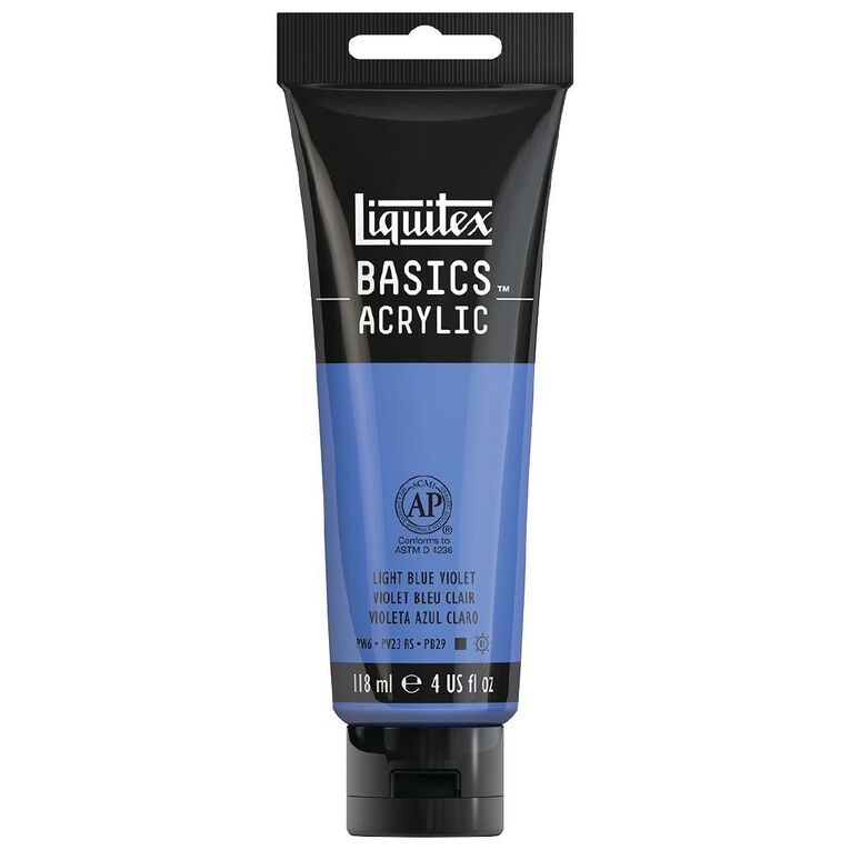 Liquitex Basics Acrylic 118ml Light Blue Violet