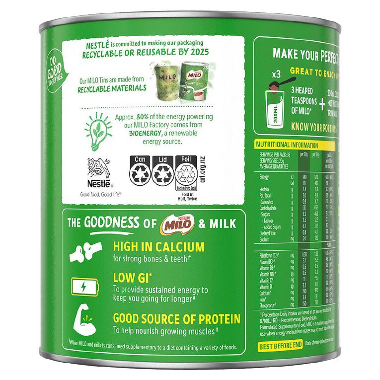 Nestle Milo Drinking Chocolate 720g
