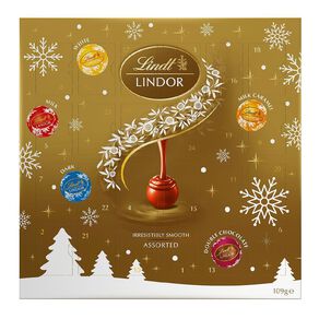 Lindt Lindor Advent Calendar 109g
