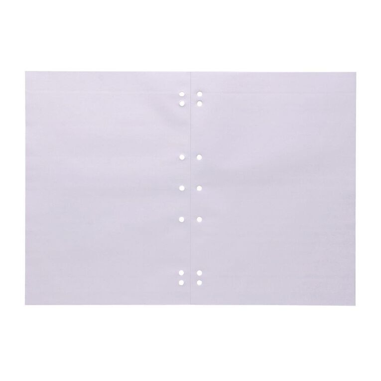 WS Pad Refill 14A8 Blank 50 Leaf Punched Orange