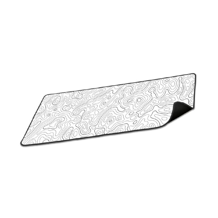 Playmax Topography X2 Mouse Mat White