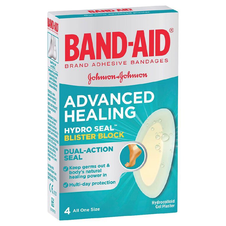 Band Aid Advanced Blister Healing 4 Pack