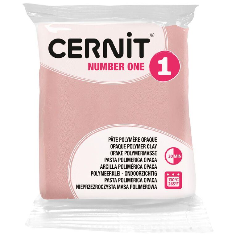 Cernit Polymer Clay No1 56g Pink