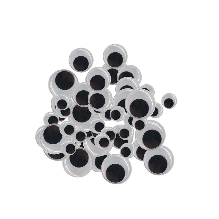 Uniti Wiggle Eyes Assorted Sizes